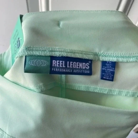 Reel Legends Mint Green Moisture Wickening Quick Dry shorts. NWT - Picture 7 of 8